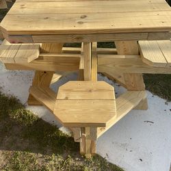 High top Picnic Table