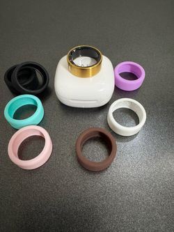 Qalo slim smart ring size 8