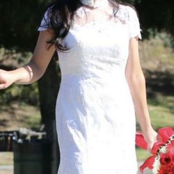 Elegant White Gown/Wedding Dress
