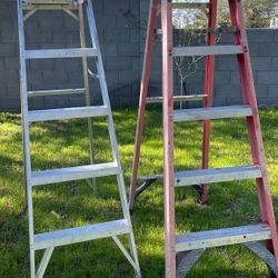 Keller And Western Ladder Great Condition 