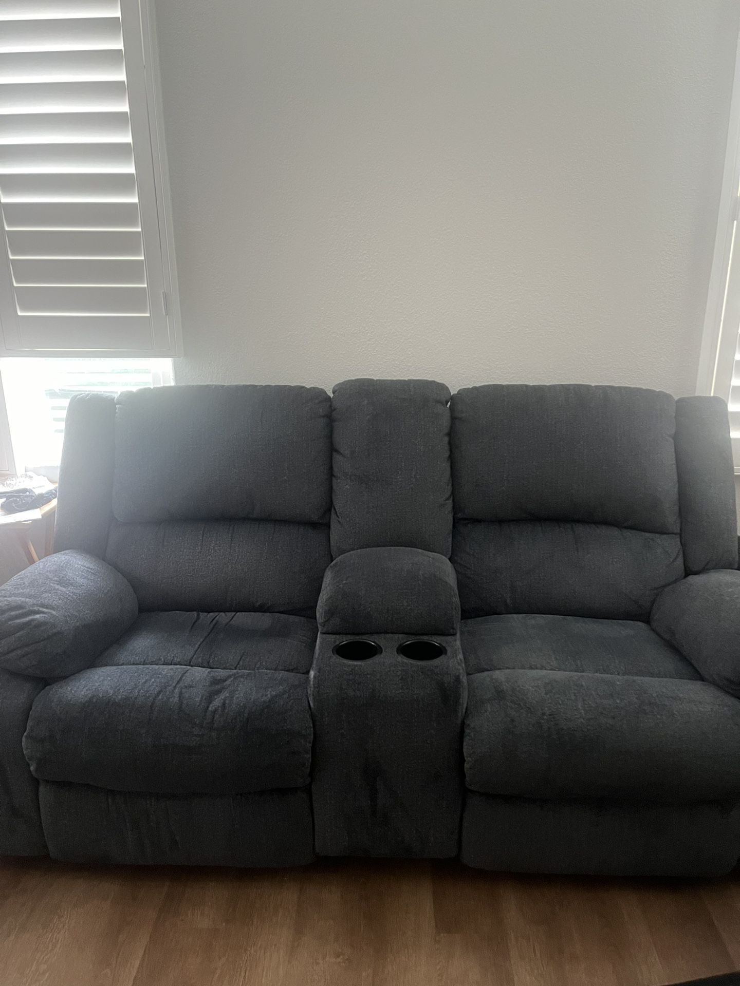 Two Love Seat Recliners For Sale 