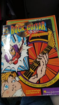 Rock Guitar For Kids & Rock Guitar Songs 2 Separate Books