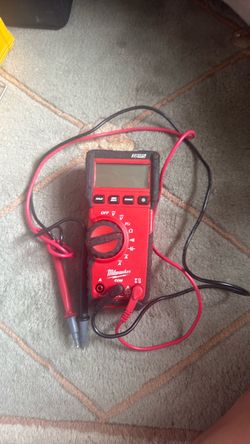 Milwaukee Digital Multimeter with Test Leads