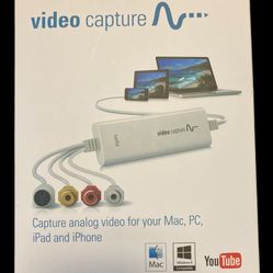 Elgato Video Capture VHS To Digital New 