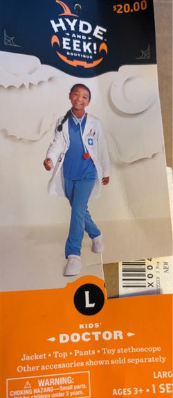 Doctor Halloween Costume child
