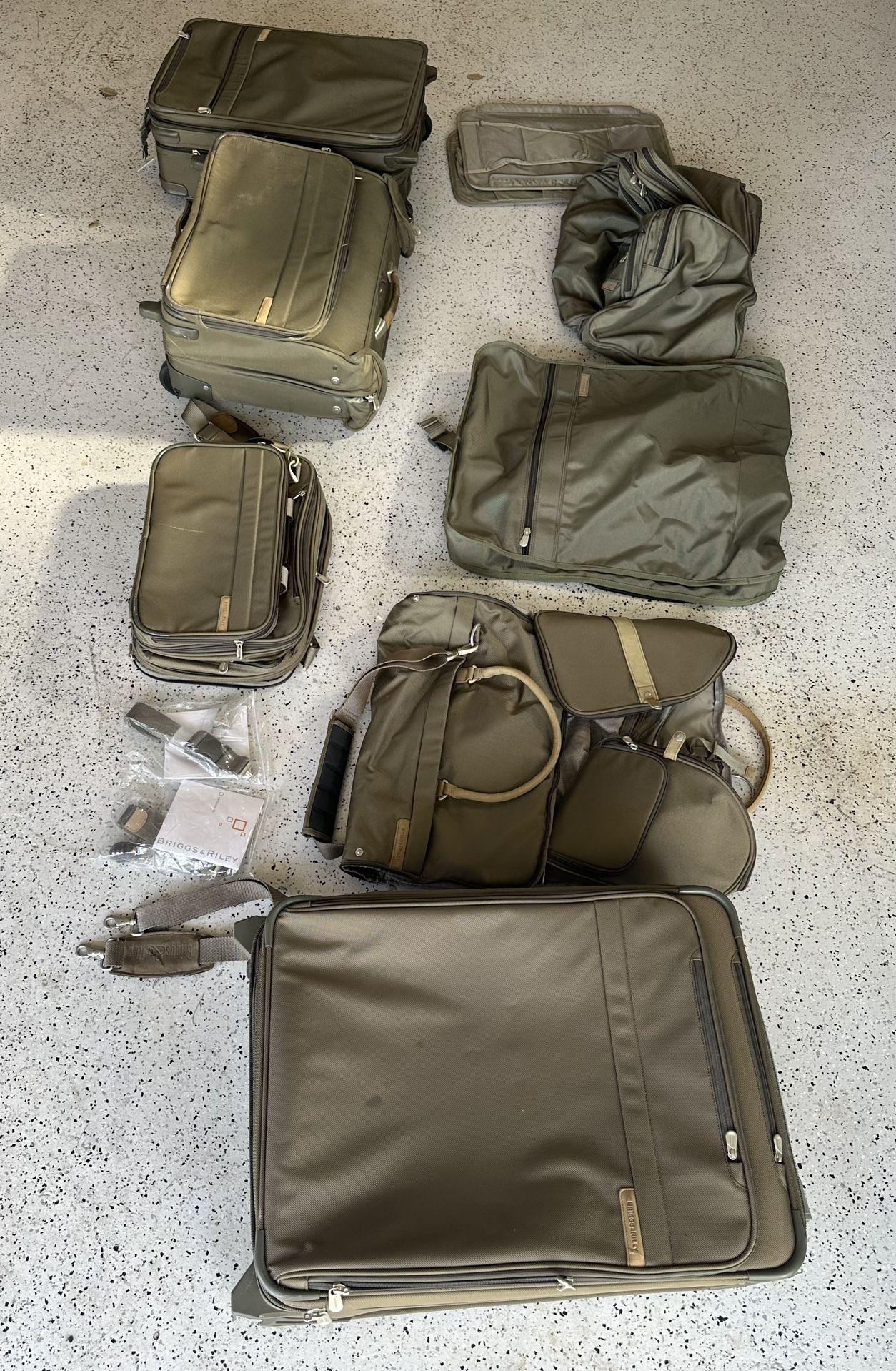 Briggs & Riley 7 Piece Luggage Set Orig $3153