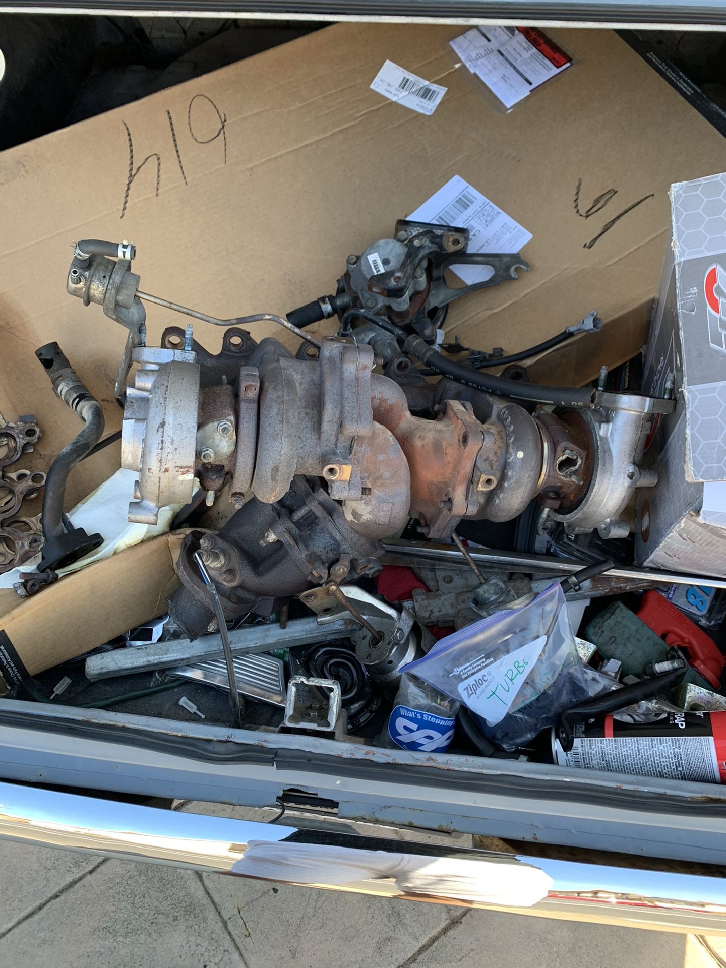 2jzgte twin turbo set up