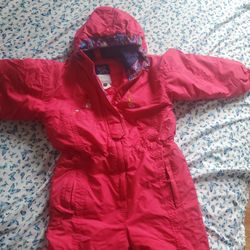 Girl Snowsuit Size 6