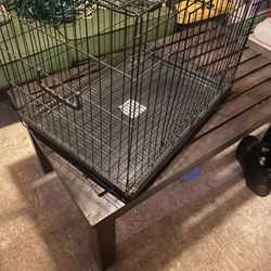 Foldable Dog Crate / Cage   23 1/2 x. 17 x 19  