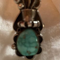 Vintage Navajo Turquoise Ring