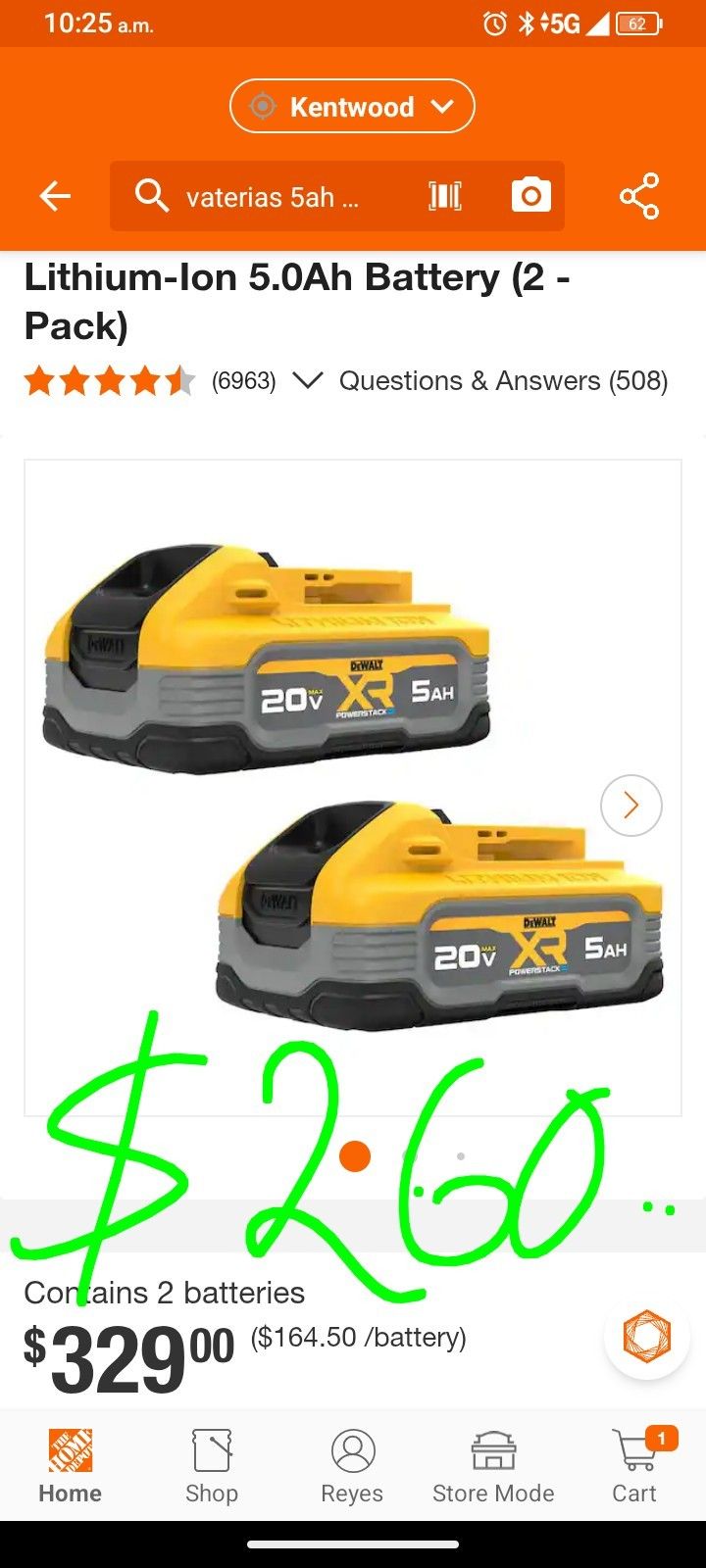 Vaterys And Charger DeWalt Prices Market In Each Picture 🖼️