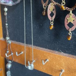 Assortment Of Gold And Silvertone, And Necklaces Bracelets