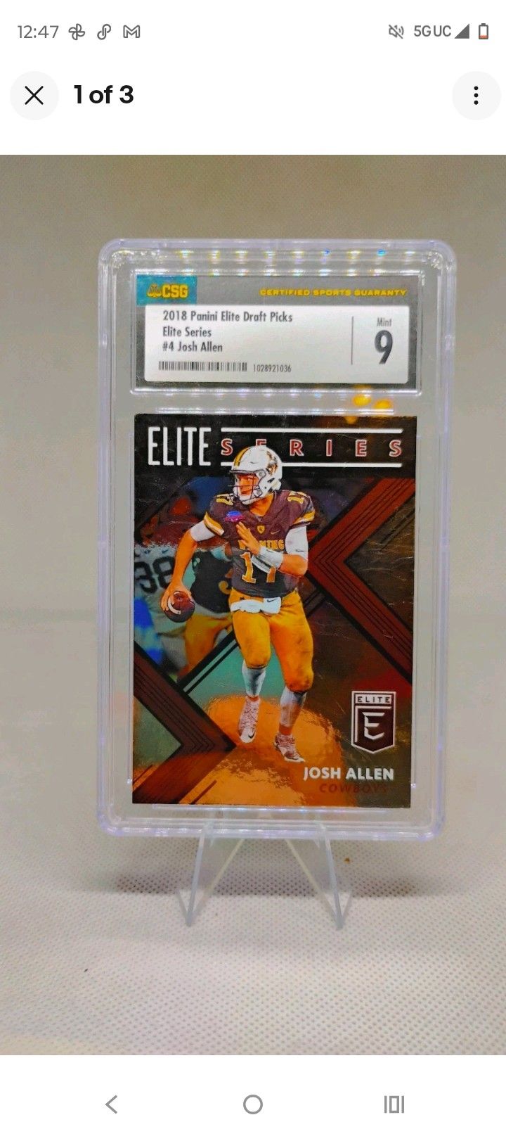 Josh Allen Rookie