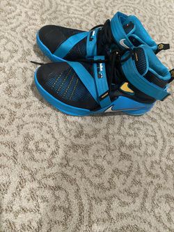 Lebron Soldier 9 Black Lagoon Size 6.5