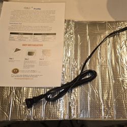 H&G lifestyles RV Holding Tank Heater Pad Use with Up to 50 Gallons Fresh Water 120V 12" x 18" Holding Tank Heating Pad with Constant temperature heat