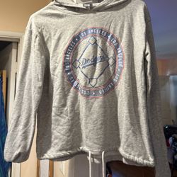 Dodger Grey Hoodie $10.00