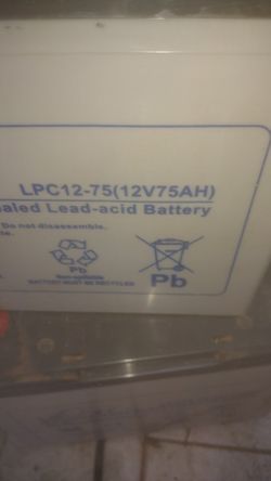 48 Volt Battery Set For Solar Or Golf Cart