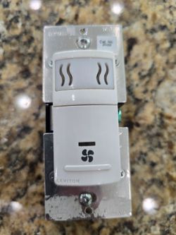 Leviton IPHS5 Humidity Triggered Smart Switch For Exhast Fan
