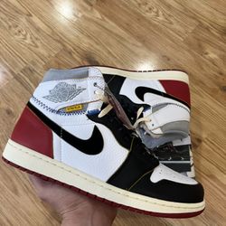 🔥 Air Jordan 1 Union Black Toe – Size 10.5 🔥