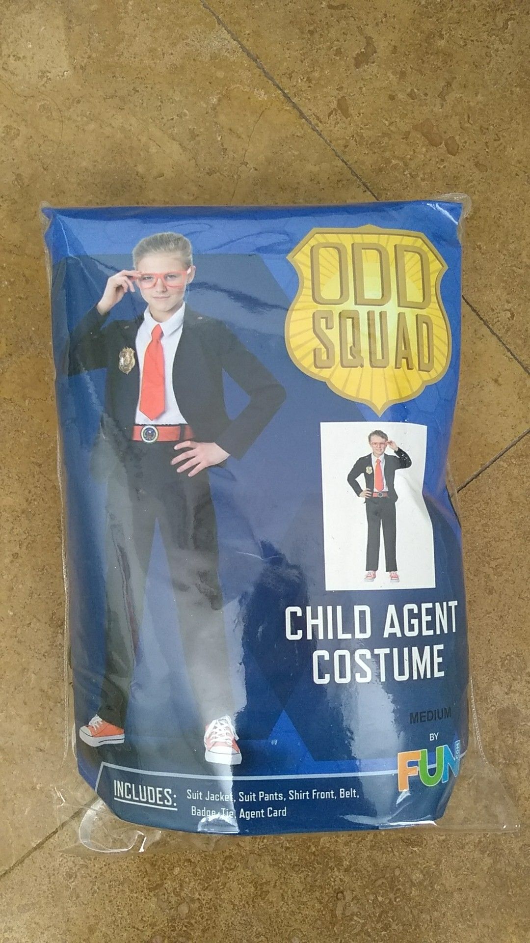 Odd Squad gently used kid's costume size Medium