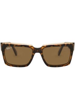 Ray-ban 0RB2191 Inverness Havana On Transparent Brown Lenses Tortoise Polarized Unisex Sunglasses 55-18-145
