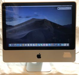Apple iMac 2009 20" Intel C2D 2.66GHz 4GB RAM 500GB HDD OS 10.14.6. Great working condition.