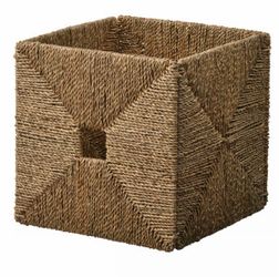 4 IKEA baskets seagrass