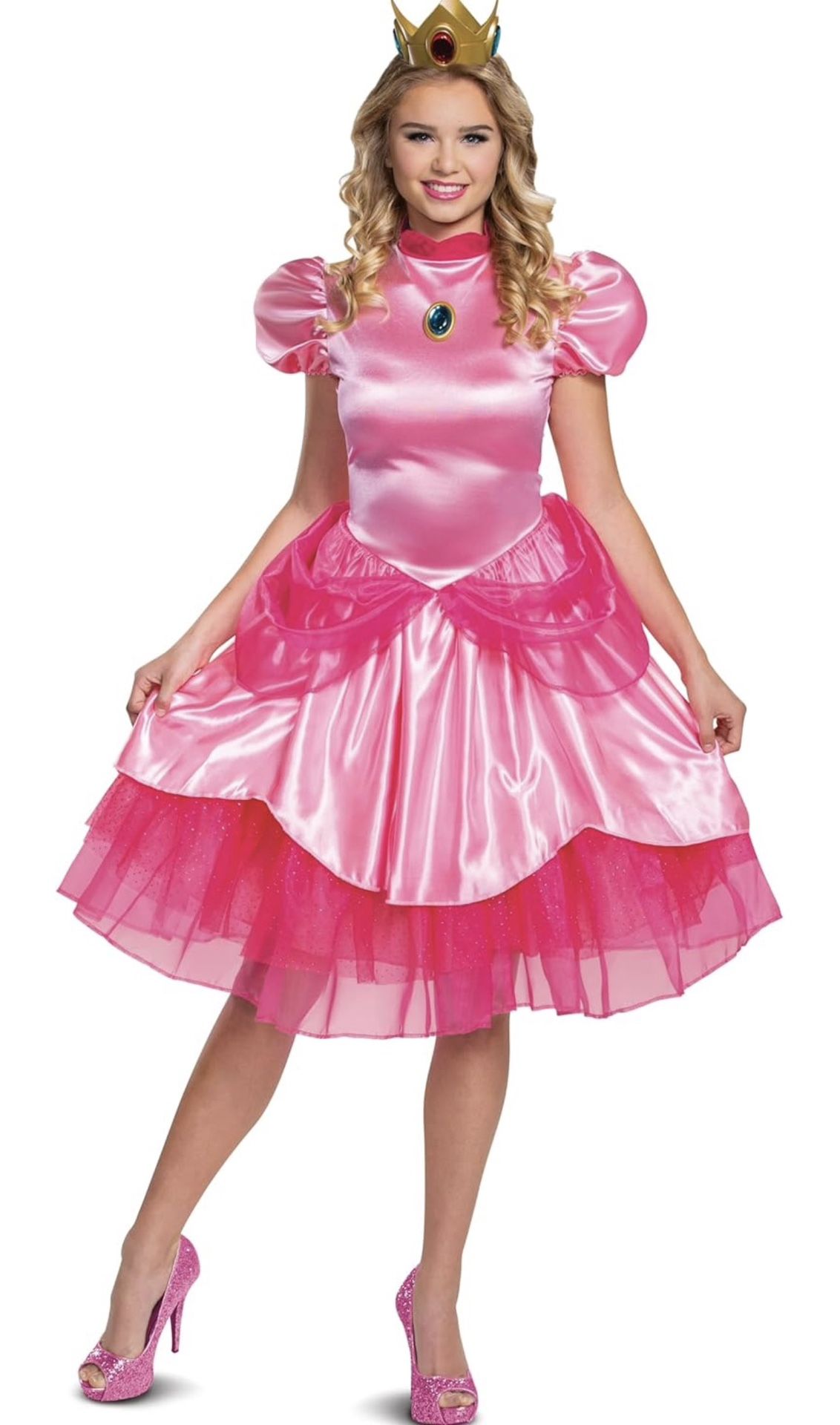 Princess Peach Adult Costume Small