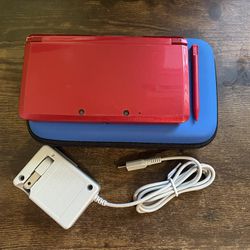 Nintendo 3DS Handheld System - Flame Red With Over 250 Games
