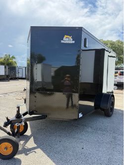 Trailer enclosed 6 x 10 it’s 2026 Atlantic Cargo it’s 2026