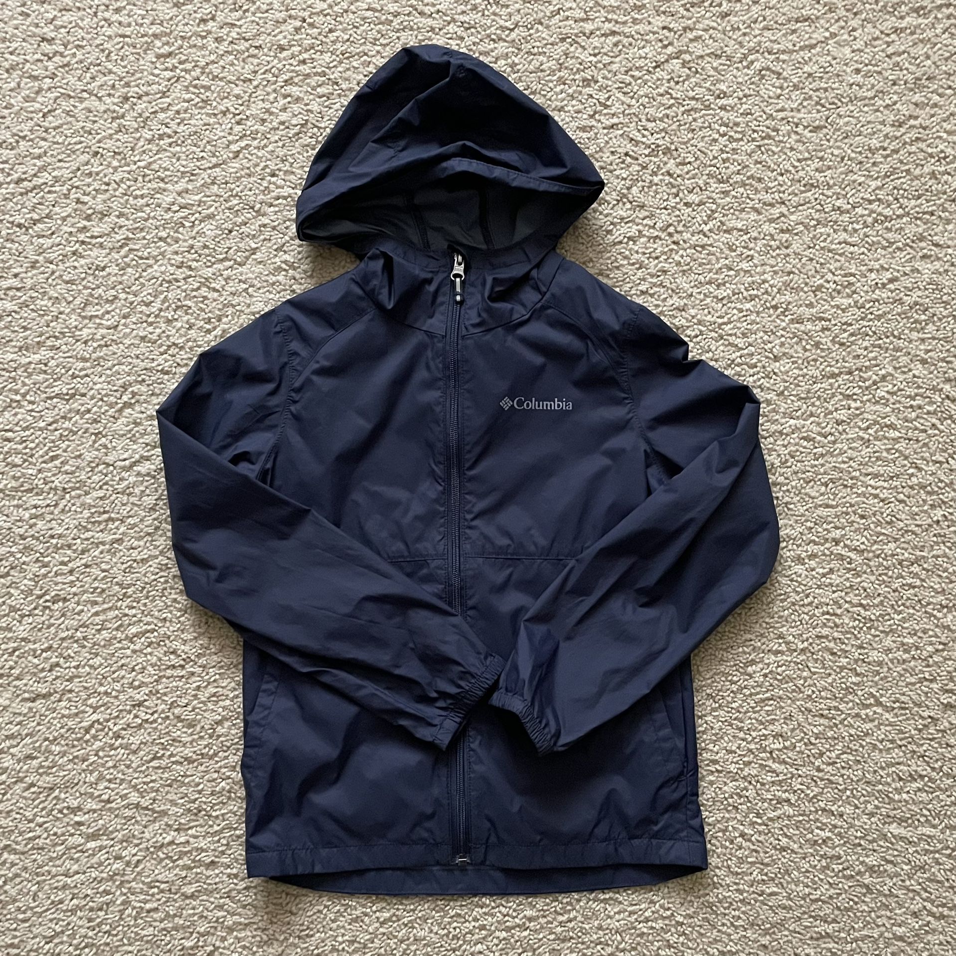 Columbia Girls’ Switchback II Rain Jacket | Nocturnal (Navy Blue) | Size Small