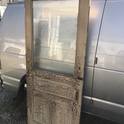 Exterior Door 34/80 1/2” Glass 25/36”