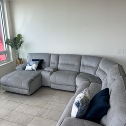 GREY COUCH 