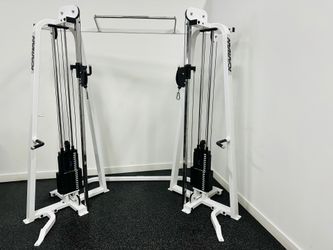 ICARIAN Adjustable Cable Crossover Functional Trainer Gym Machine - Fitness