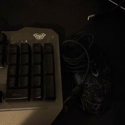 Aula T102 Membrane Keyboard And Mouse 