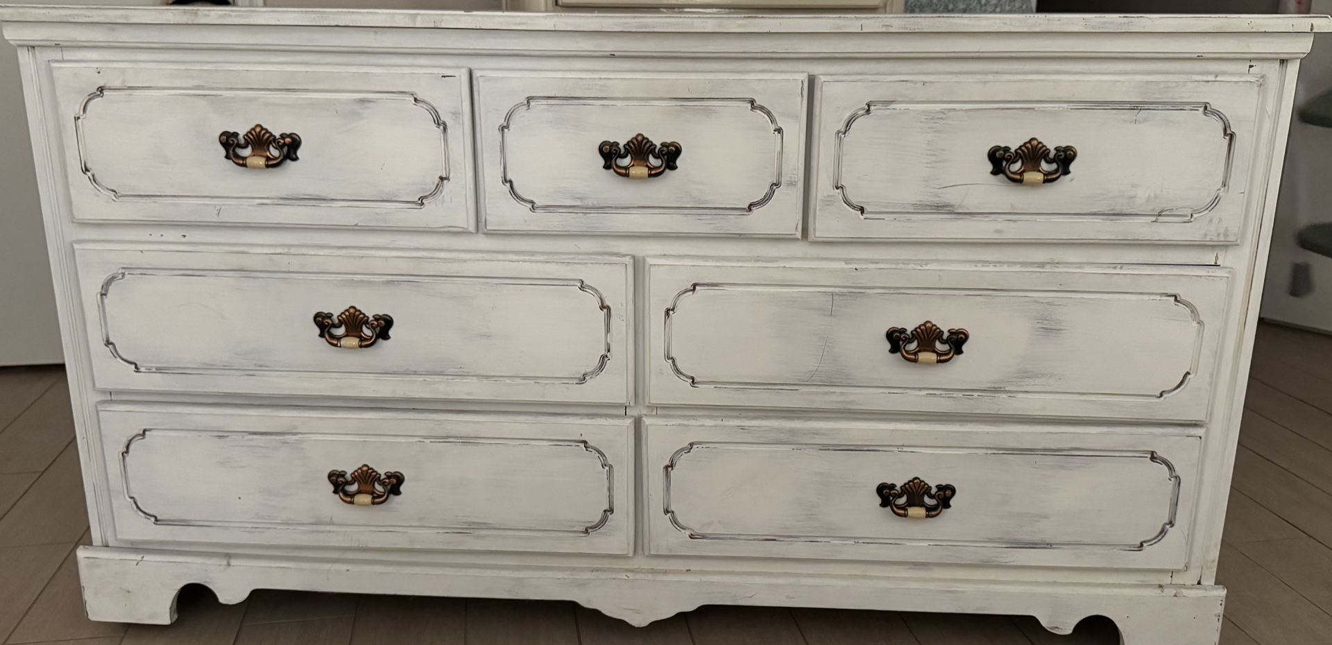 White Wooden Dresser