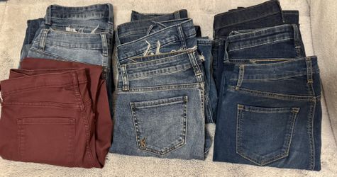 Women’s Jeans (size 6) - 9 Pair 