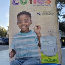 Cuties Complete Care Baby Diaper Size 7, 20 Ct, 140 Total