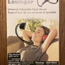 Perfect for Travel, Watching Videos in Bed, and Workouts. Universal Neck Mount F
