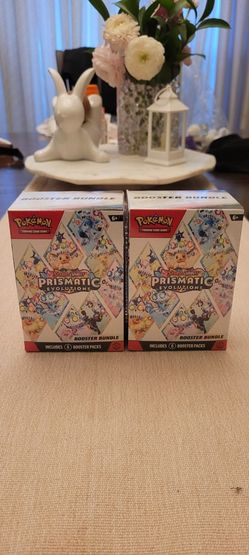 Pokémon TCG Prismatic Booster Bundle Lot Of 2