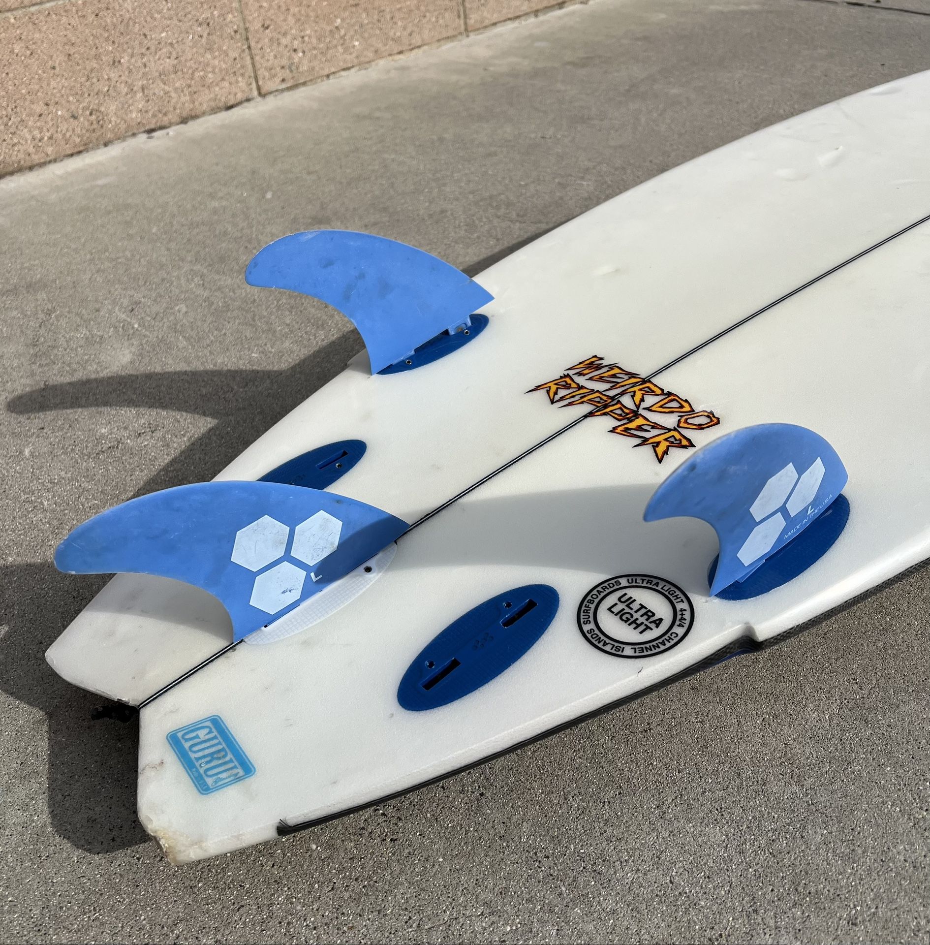 5'6 Channel Islands Weirdo Ripper Surfboard Surf Board Groveler Al