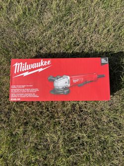 Milwaukee Tool 6142-30 11 Amp Corded 4-1/2" Small Angle Grinder W/Lock-On