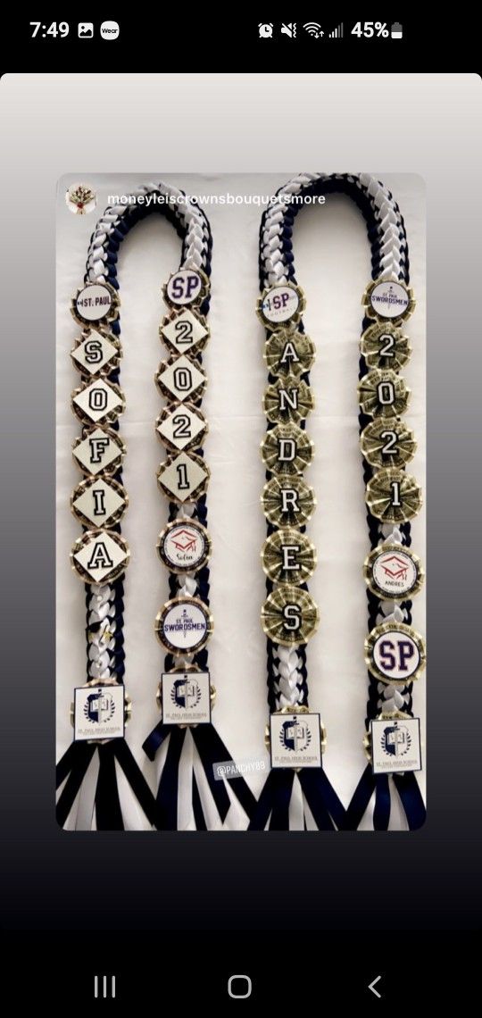 Graduation Lei, Gifts.