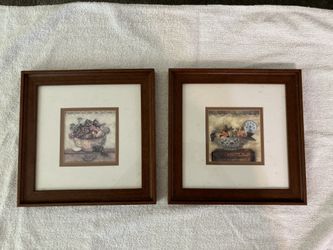 Framed Fruit Bowl Pictures