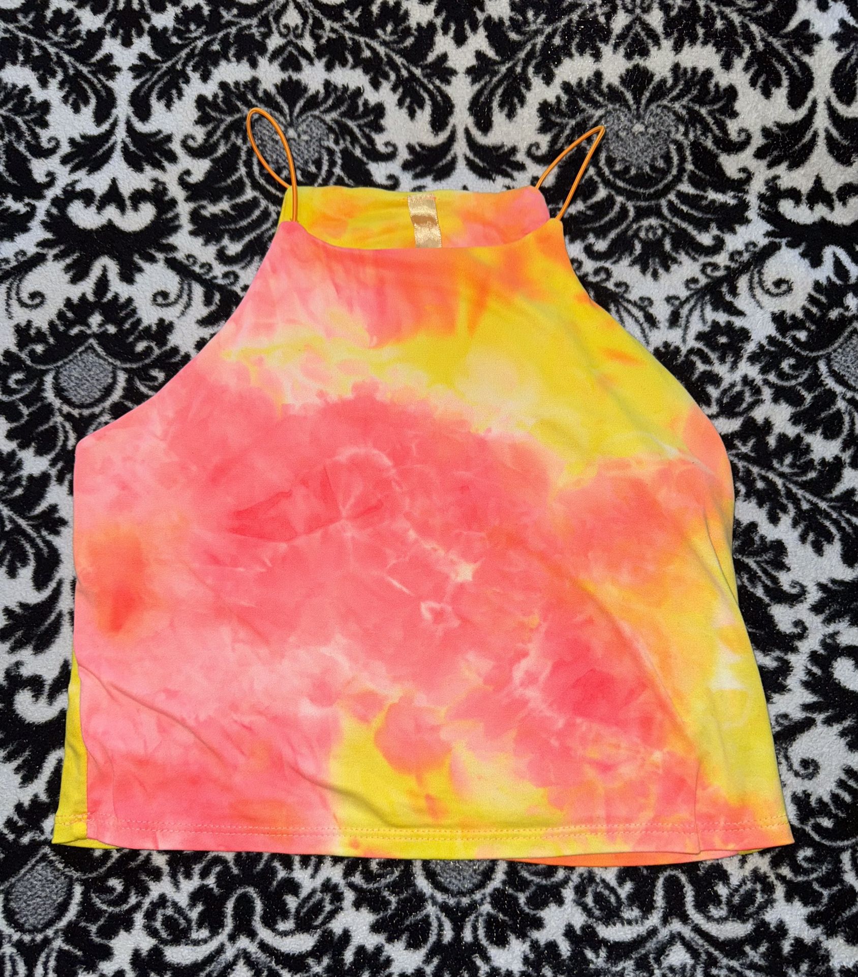 Tie Dye Halter Top