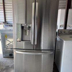 LG Stainless Steel Refrigerator And Freezer