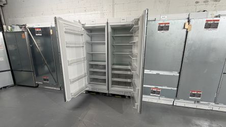Sub-Zero 60” Panel-Ready Column Set — 30” Refrigerator + 30” Freezer with Ice Maker Models: IC-30R + IC-30FI Condition: Like New Warranty: Included Pr
