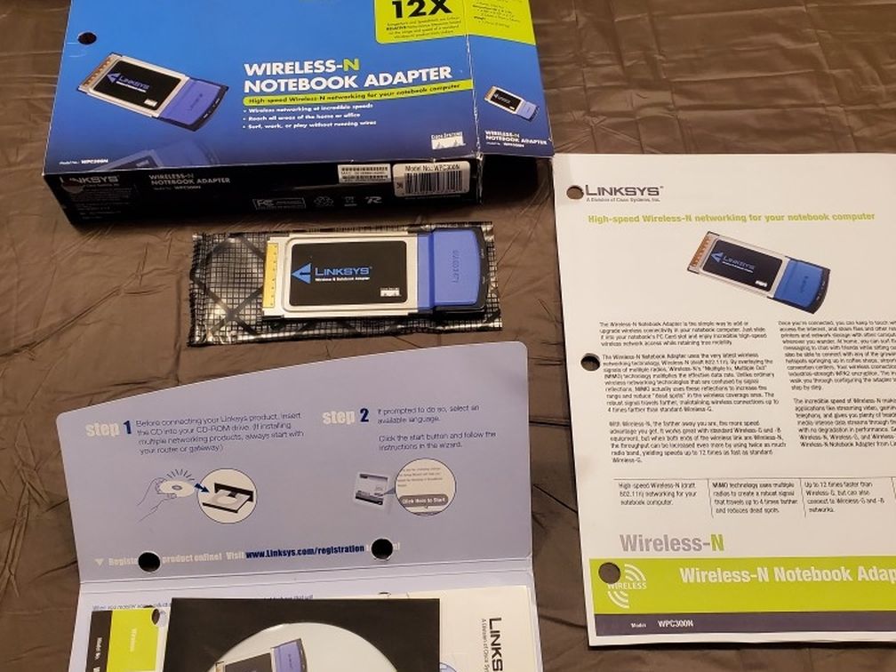Wireless N Notebook Adapter