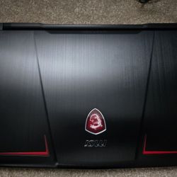 MSI Gaming Laptop and Headphones