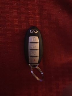 Infiniti q50, q60 key